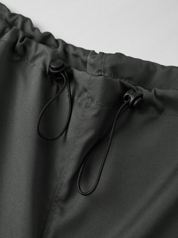 Men's Vintage Drawstring Lace Up Parachute Cargo Pants-6